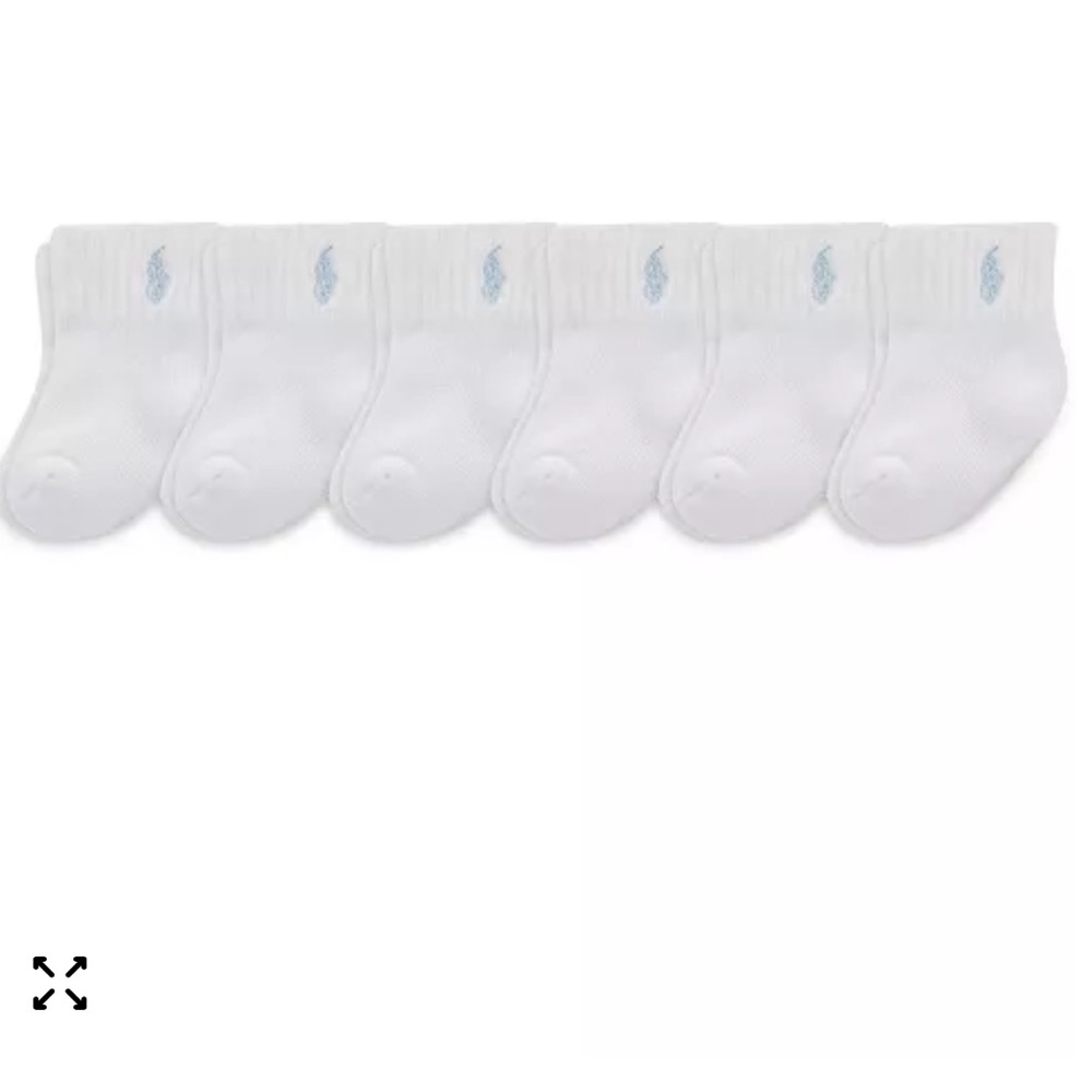 Polo by Ralph Lauren kid's White Socks